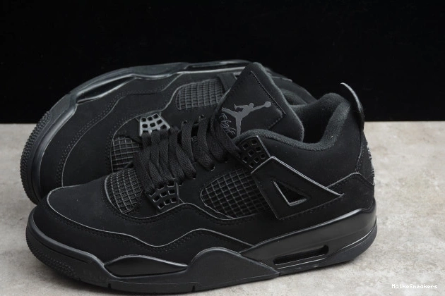 MaikeSneakers CU1110-010 Air Cat 4 (2020) Black Jordan 0629